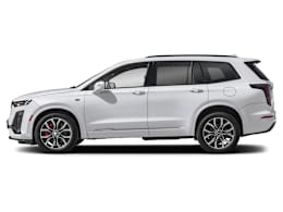 Side Profile, facing to left view of 2025 Cadillac XT6