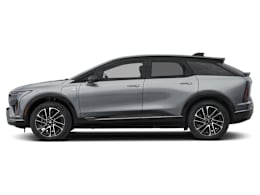 Side Profile, facing to left view of 2025 Cadillac Optiq