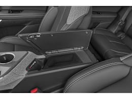 Center Storage Console view of 2025 Cadillac Optiq