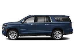 Side Profile, facing to left view of 2025 Chevrolet Suburban