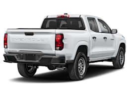 Rear 3/4, facing to the right view of 2025 Chevrolet Colorado