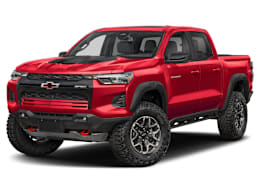 Front 3/4, facing to the left view of 2025 Chevrolet Colorado