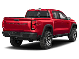 Rear 3/4, facing to the right view of 2025 Chevrolet Colorado