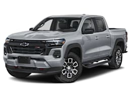 Front 3/4, facing to the left view of 2025 Chevrolet Colorado