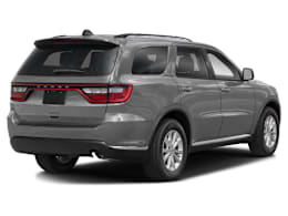 Rear 3/4, facing to the right view of 2025 Dodge Durango