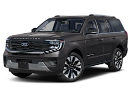 Front 3/4, facing to the left view of 2025 Ford Expedition