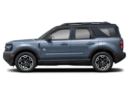 Side Profile, facing to left view of 2025 Ford Bronco Sport
