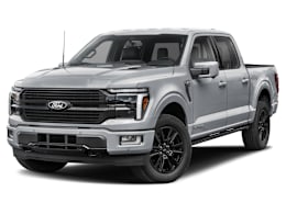 Front 3/4, facing to the left view of 2025 Ford F-150 Hybrid