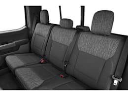 Rear seats view of 2025 Ford F-250