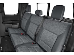 Rear seats view of 2025 Ford F-250