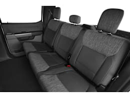 Rear seats view of 2025 Ford F-350
