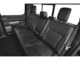 Rear seats view of 2025 Ford F-350