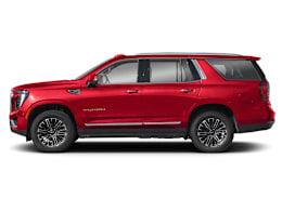 Side Profile, facing to left view of 2025 GMC Yukon