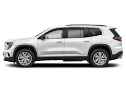 Side Profile, facing to left view of 2025 GMC Acadia