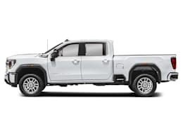 Side Profile, facing to left view of 2025 GMC Sierra 2500HD
