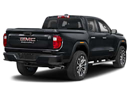 Rear 3/4, facing to the right view of 2025 GMC Canyon