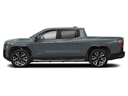 Side Profile, facing to left view of 2025 GMC Sierra EV