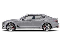 Side Profile, facing to left view of 2025 Genesis G70