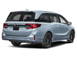 Rear 3/4, facing to the right view of 2025 Honda Odyssey