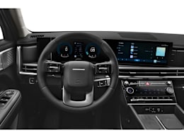 Drivers Dash view of 2025 Hyundai Santa Fe