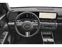 Drivers Dash view of 2025 Hyundai Kona Electric