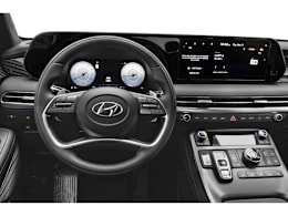 Drivers Dash view of 2025 Hyundai Palisade