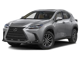 Front 3/4, facing to the left view of 2025 Lexus NX