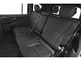 Rear seats view of 2025 Lexus LX