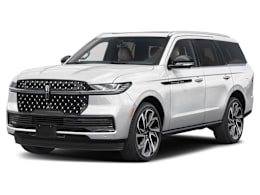 Front 3/4, facing to the left view of 2025 Lincoln Navigator
