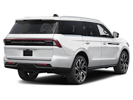 Rear 3/4, facing to the right view of 2025 Lincoln Navigator