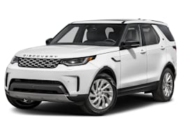 Front 3/4, facing to the left view of 2025 Land Rover Discovery
