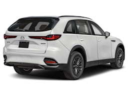 Rear 3/4, facing to the right view of 2025 Mazda CX-70