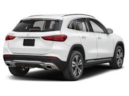 Rear 3/4, facing to the right view of 2025 Mercedes-Benz GLA