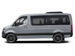 Side Profile, facing to left view of 2025 Mercedes-Benz Sprinter