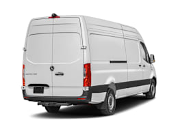 Rear 3/4, facing to the right view of 2025 Mercedes-Benz Sprinter