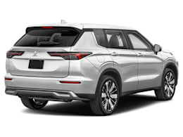 Rear 3/4, facing to the right view of 2025 Mitsubishi Outlander