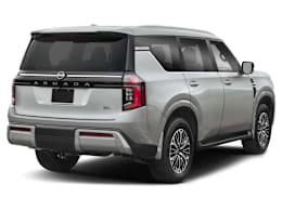 Rear 3/4, facing to the right view of 2025 Nissan Armada