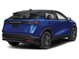 Rear 3/4, facing to the right view of 2025 Nissan Ariya