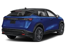 Rear 3/4, facing to the right view of 2025 Nissan Ariya