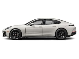 Side Profile, facing to left view of 2025 Porsche Panamera