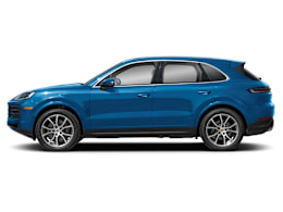 Side Profile, facing to left view of 2025 Porsche Cayenne