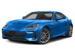 Front 3/4, facing to the left view of 2025 Subaru BRZ
