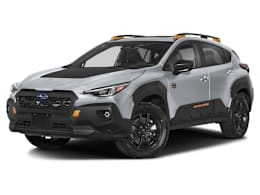 Front 3/4, facing to the left view of 2025 Subaru Crosstrek