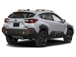 Rear 3/4, facing to the right view of 2025 Subaru Crosstrek