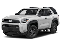 Front 3/4, facing to the left view of 2025 Toyota 4Runner