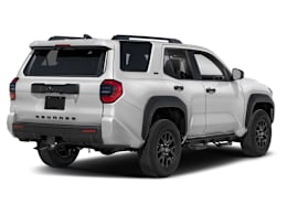 Rear 3/4, facing to the right view of 2025 Toyota 4Runner