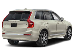 Rear 3/4, facing to the right view of 2025 Volvo XC90