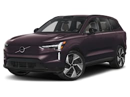 Front 3/4, facing to the left view of 2025 Volvo EX90