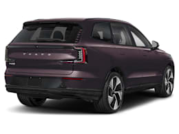 Rear 3/4, facing to the right view of 2025 Volvo EX90