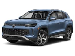 Front 3/4, facing to the left view of 2025 Volkswagen Tiguan